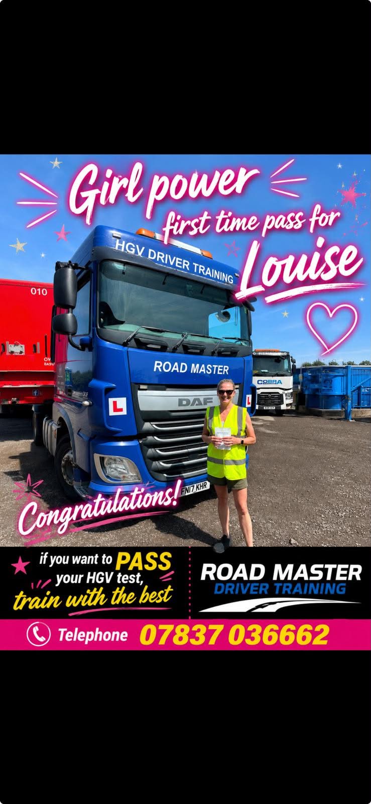 Student Success 4 - First Time HGV Pass